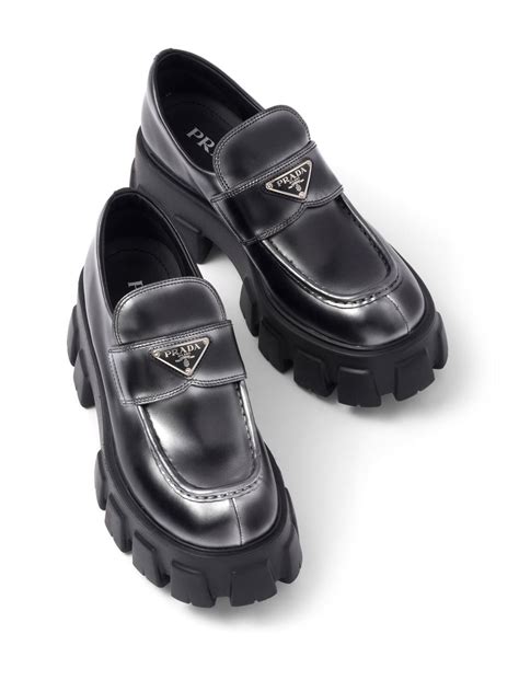 buy prada loafers|prada monolith loafers second hand.